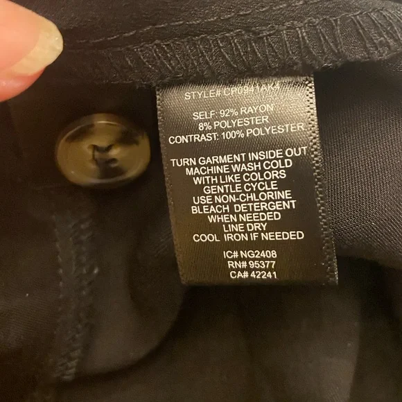 Sanctuary Women's Black Y2K Cargo Pants Wide Leg Size 12 - Picture 8 of 9